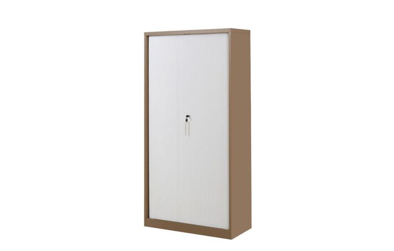 High Quality 4 Shelve Tambour Door File Cabinet Large Storage Cupboard