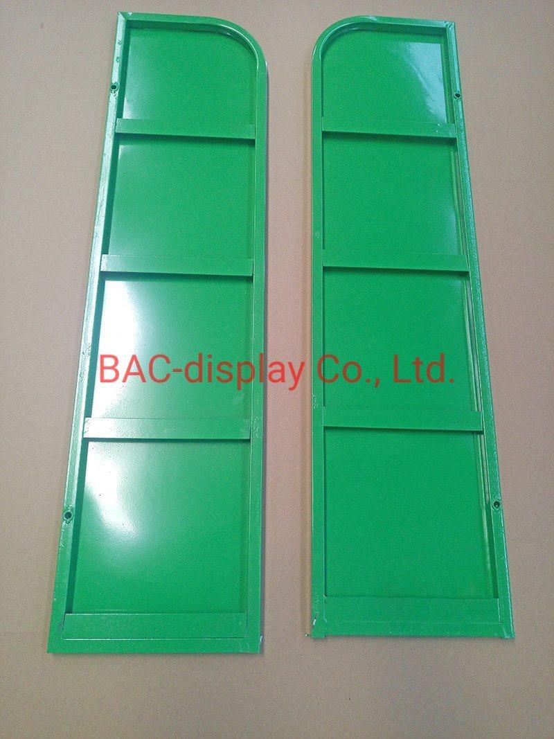 Metal Floor Advertising Display Rack OEM Making for Bottles Foods and Drinks