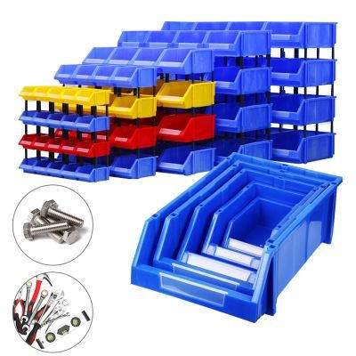 Ecommerce Warehouse Plastic Parts Component Bin Tool Box with Dividers
