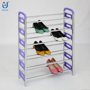 High Quality Aluminum Six Shoe Rack