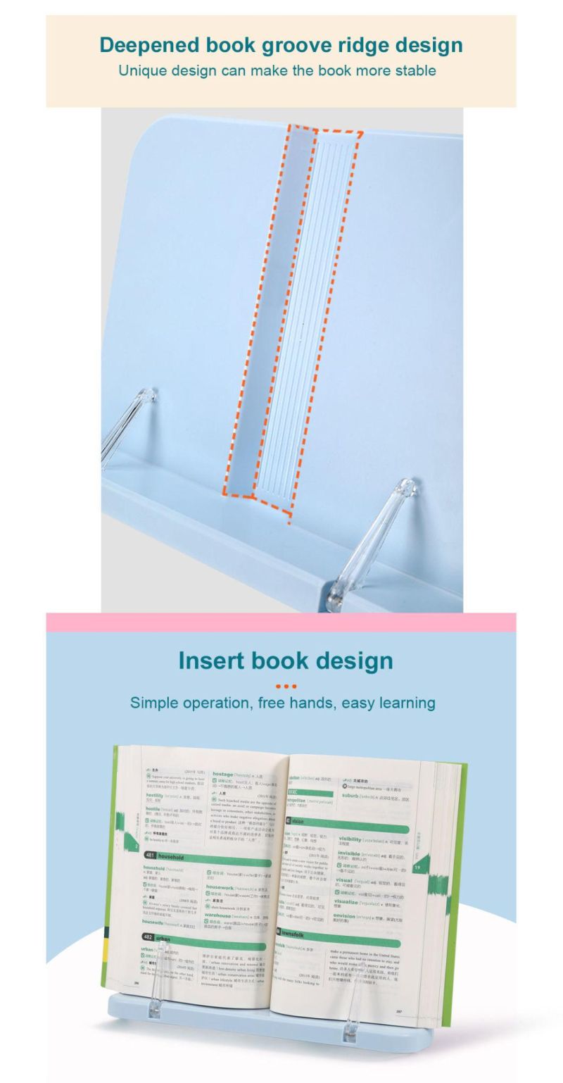 Foska Hot Sale Good Quality Book Stand/Reading Shelf/Reading Rack
