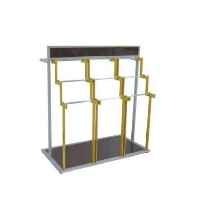 Wholesale Double-Side Metal Supermarket Clothes Rack Display Metal Stand