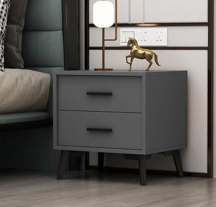 Light Luxury Bedside Table Modern Minimalist Bedroom Bedside Cabinet Simple Locker Shelf Mini Small Storage Cabinet