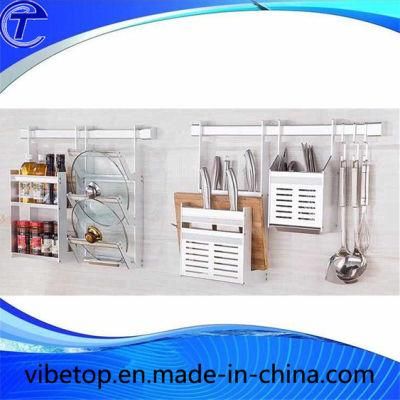 Cheap Kitchen Aluminum Alloy Wall-Mounted Racks (VKH-001)