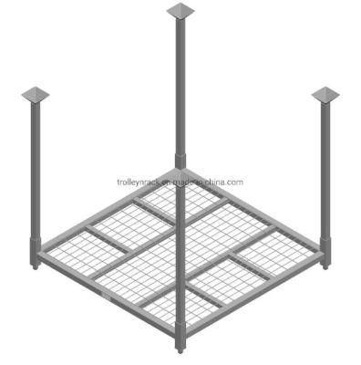 Best Price Adjustable Commercial Stacking Metal Truck Tire Storage Rack