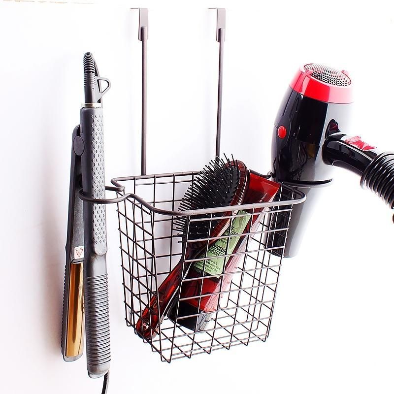 Magazine Rack Metal Hanging Basket Wire Basket Wall Mount Storage Shelf Large Vintage Basket