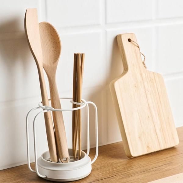 Utensil Rest Kitchen Spoon Storage Holder Countertop Organization Rack