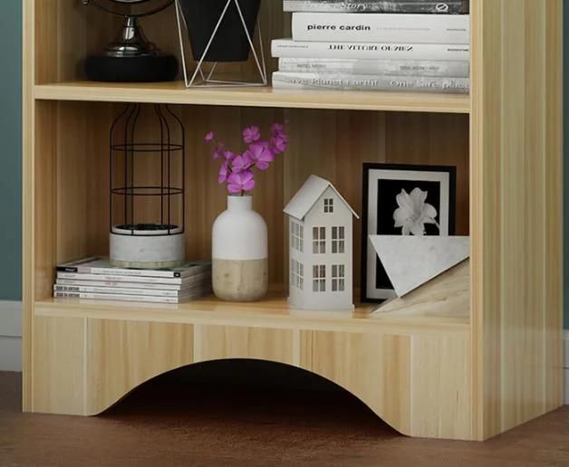 Solid Wood Floor Shelf Household Storage Cabinet Student Bookcase