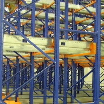 Industrial Warehouse Storage Radio Shuttle Heavy Duty Pallet Rack