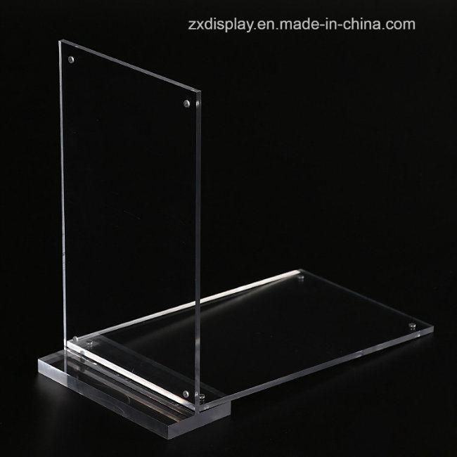 Wholesale A4 A5 Clear Acrylic Table Display Tent Sign Holder
