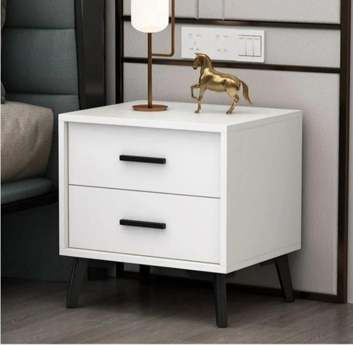 Light Luxury Bedside Table Modern Minimalist Bedroom Bedside Cabinet Simple Locker Shelf Mini Small Storage Cabinet