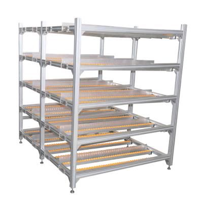 Silver Black Alloy 4040 Good Quality Aluminium Storage Rack