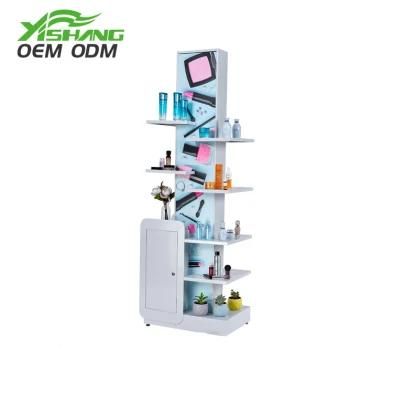 Counter Acrylic Metal Cosmetic Display Stand Makeup Display Rack