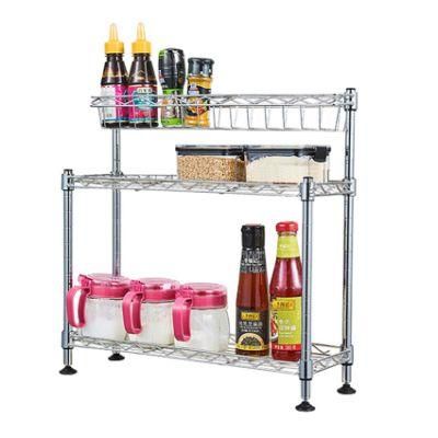 Super Low Price Adjustable Mini Kitchen Wire Shelving Rack for Hotel