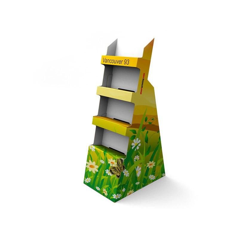 Custom Printed Design Cheap Cosmetic Book Display Stand