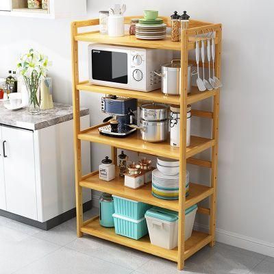 Wholesale High Quality Multifunctional Rack Kitchen Storage Shelf Microwave Metal Oven Shelf Rack