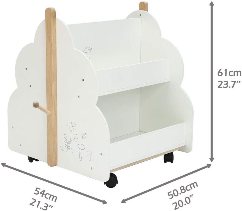 Baby Wooden Bookshelf Kids Bookshelf