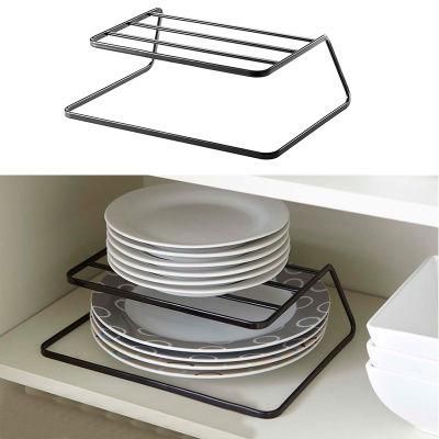 2-Tier Stainless Steel Kitchen Counter -Top Plate Dish Drying Storage Rack