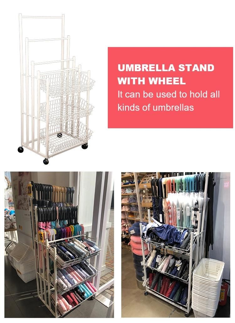 Water Drinks Miniso Awesome Metal Display Rack for Shop