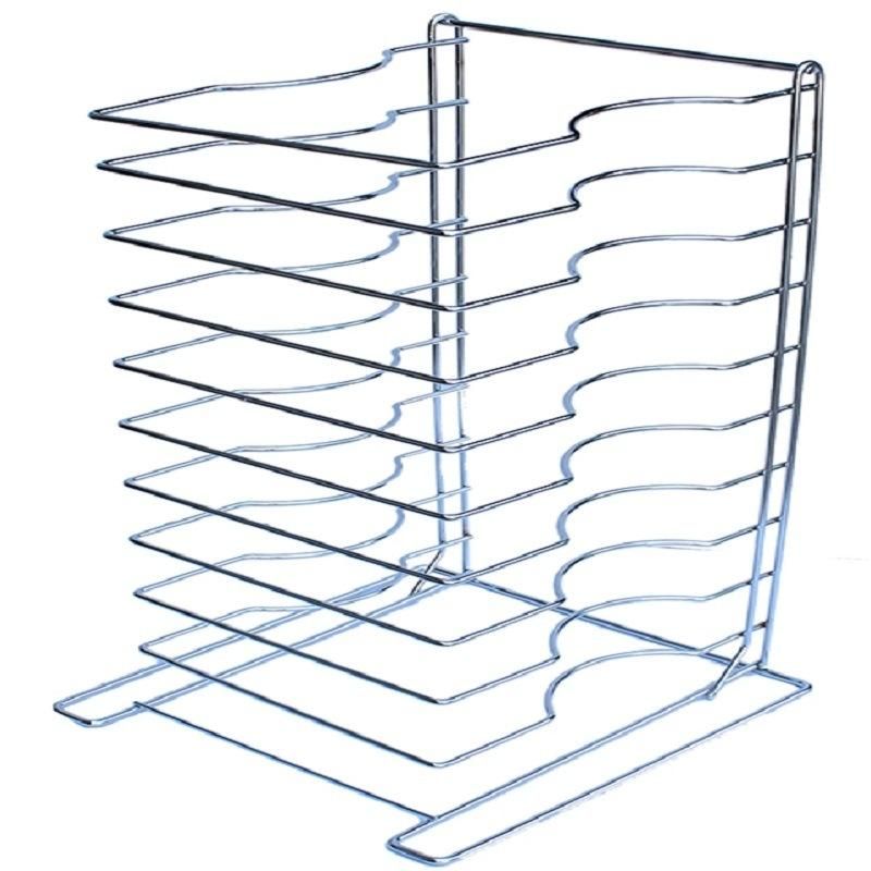 15 Shelves Steel Wire Pizza Screen Tray Rack