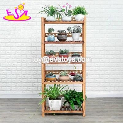 Wholesale 5 Floors Wooden Flower Plant Stand for Indoor W08h108