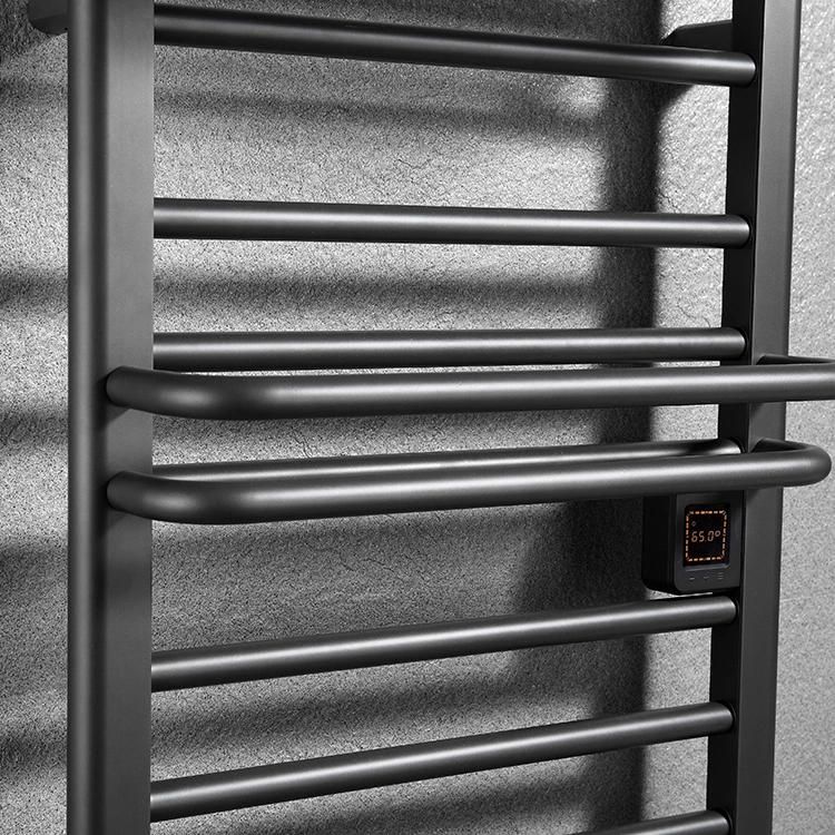 Kaiiy Factory Electric Towel Rack Towel Heater Bathroom Rack Towel with Shelf Wall Mounted