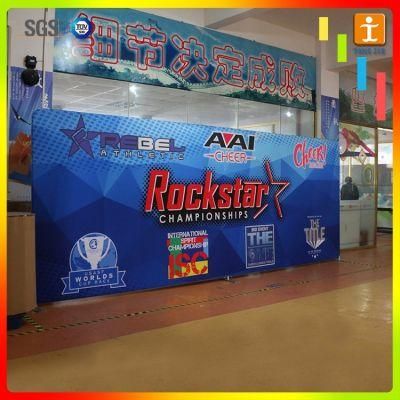 Portable Aluminium Pop up Banner Fabric Display Stand