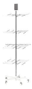 Metal Rotating Rack Display Stand 3 Layers Countertop Wire Rack Display