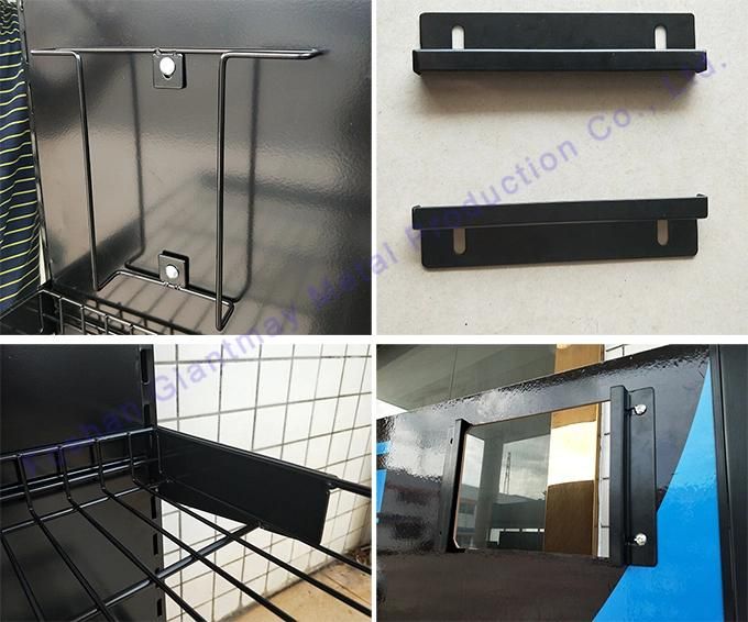 Advertising Stand Heavy Duty Hardware Store Shelf Metal Display Rack