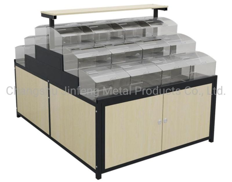 Supermarket Furniture Snack Display Rack Store Suger Display Sheves