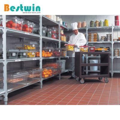300kg/Layer Heavy Duty Warehouse Cold Room Modular Freezer Storage Shelf Rack