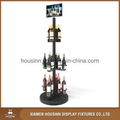 Beverage Spirit Beer Wine Display Tower Rack