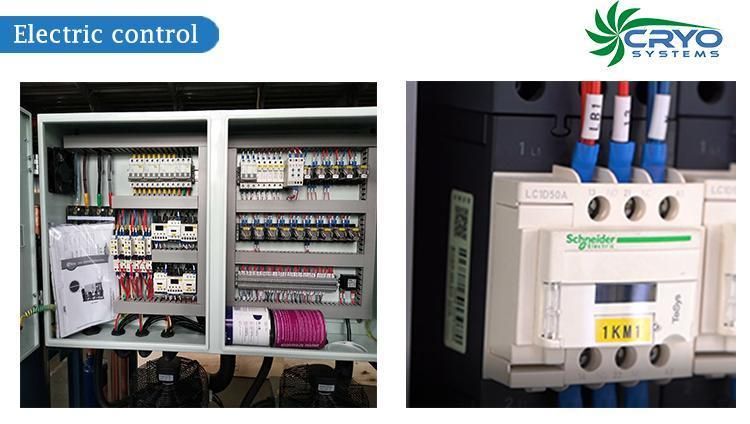 Air Cooled Chiller Refrigeration Machine Refrigeration System Tube Compressor Rack for Cold Storage