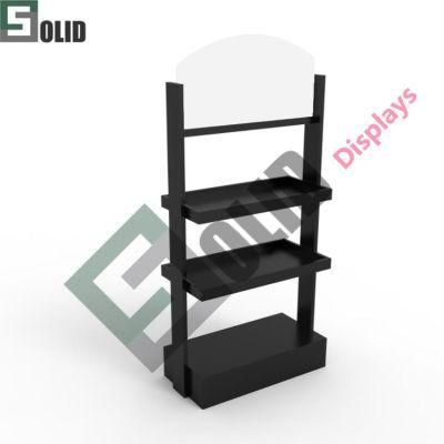 Supermarket Stackable Tabletop Snack Beverage Display Rack Metal Counter Top Display Stand Drinks Desktop Rack