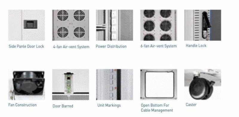 Size Varied Closed-Circuit Monitoring System Webber Cartons with Knock Down Loading Storage Rack