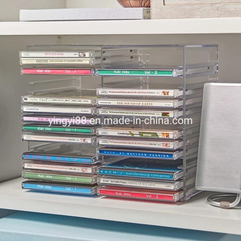 Factory Wholesale Acrylic DVD Rack