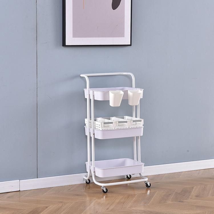 Bedroom Kitchen Bathroom Storage Rack Movement Supermarket Special Display Racks Wisda Commercial White Shelf Rack