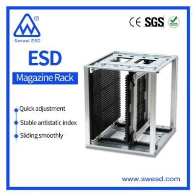 Adjustable SMT Magazine Storage Rack PCB Carrier of 3W-9805301b1-3