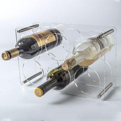 Countertop Wine Rack with Stainless Legs Wine Racks for Floor