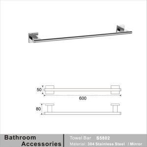 Modern Bathroom Furniture Fittings Tower Rack for Hotel (S5802)