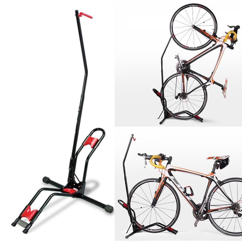 Multifunctional Steel Vertical Storage Rack Bike Parking Stand Bicycle Accessories