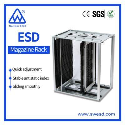 Chinese Manufacture ESD PCB Adjustable Magazine Rack