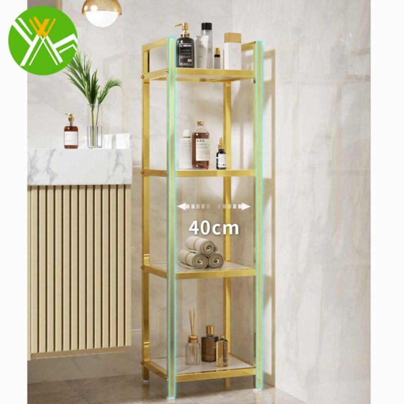 Multifunctional Toilet Rack Bathroom Shelf Luxury Storage Rack Bathroom for Bathroom Decoration