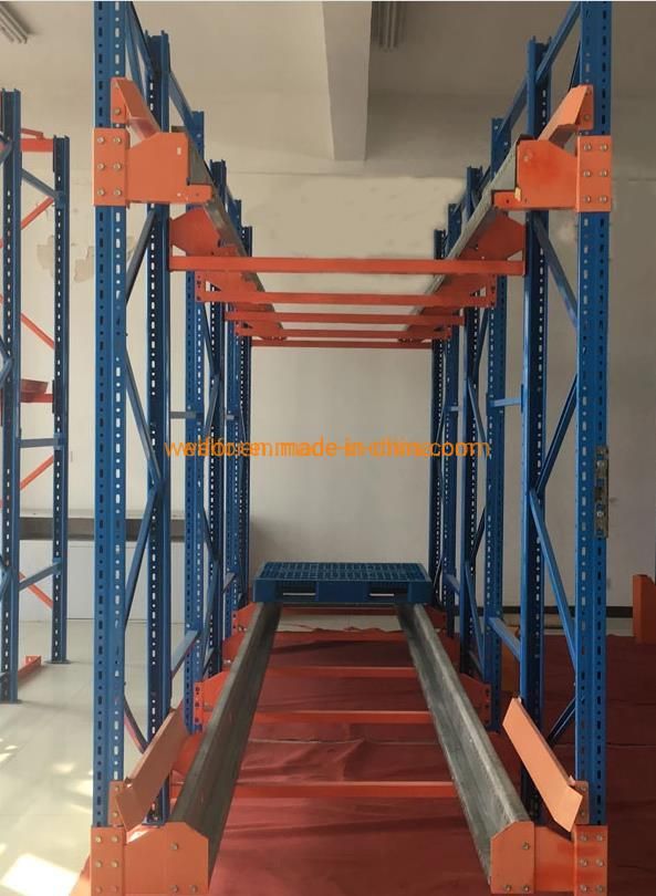 Automation Racking System Pallet Runner Radio Shuttle Warehouse High Tech Shelving Radio Shuttle Pallet Racking