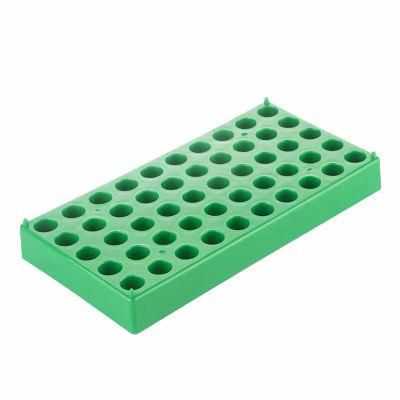 Plastic 50 Hole 1.8ml 2ml Vials Cryo Tube Storage Rack Lab Vial Rack