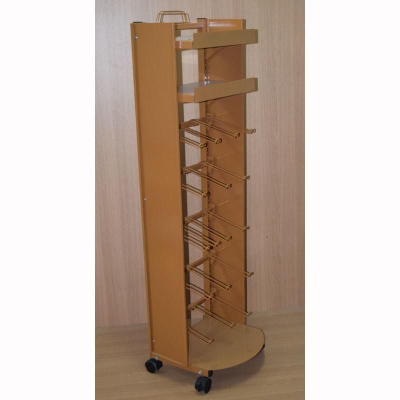 Universal Purpose Floor Stand Metal Convenient Shop Display Rack (PHY3015)