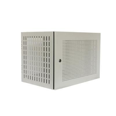 Perforated Grey Color Wall Mounting Network Cabinet Sever Rack