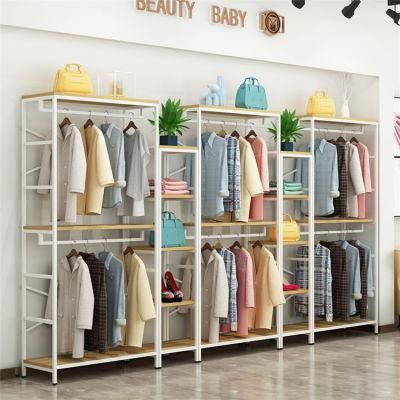 Furniture Luxury Clothing Rack Apparel Retail Clothes Shelving Garment Display Rack