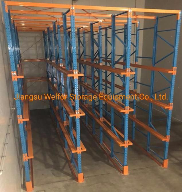 Push Back Drive in Rack Mobile Racking System for Rack Shelf Shelves