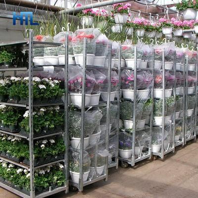 PP Shelves Greenhouse Garden Danish Plant Transport Horti Flower Trolley